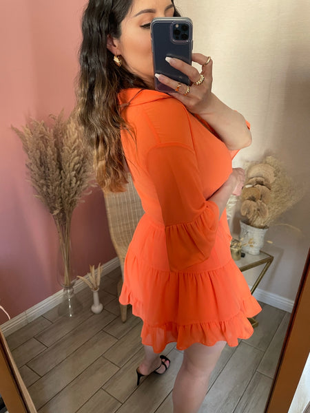 DESIREE ROMPER (ORANGE)