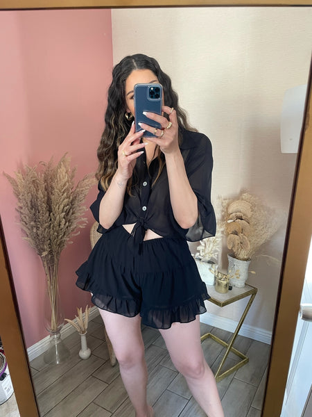 DESIREE ROMPER (BLACK)
