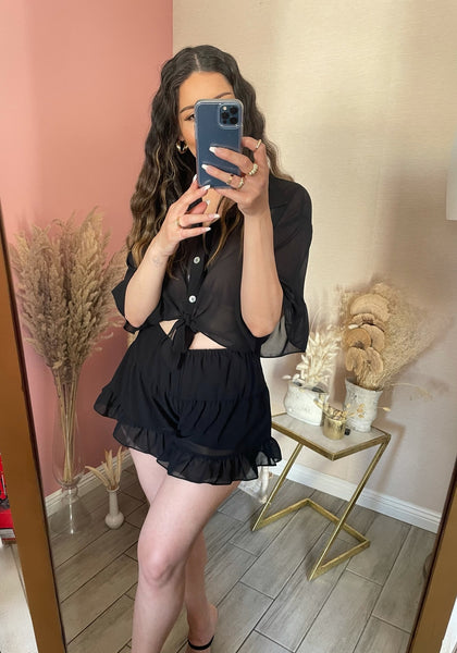 DESIREE ROMPER (BLACK)