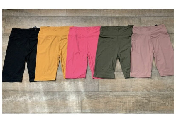 STASSIE BIKER SHORTS (MORE  COLORS)