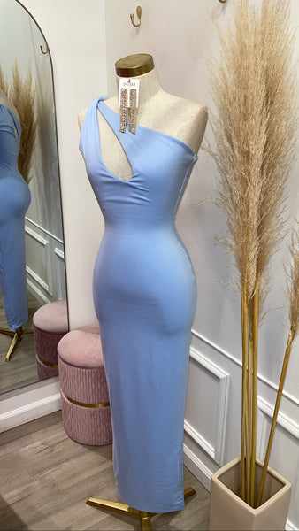 KENDALL MIDI- BLUE