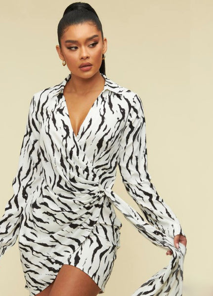 AMELIA WRAP DRESS
