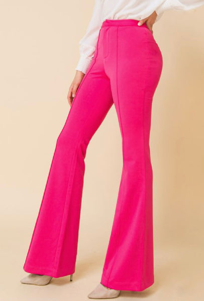 EMILIA TAILORED TROUSERS-PINK