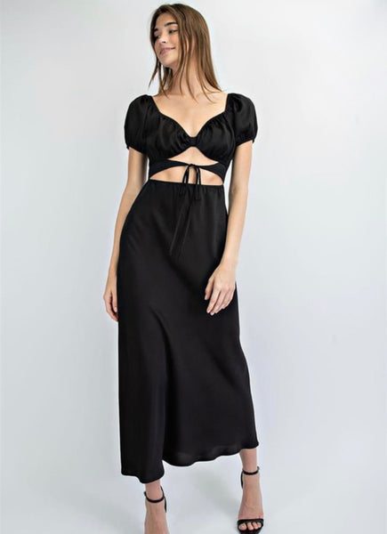 MISHA MIDI- black