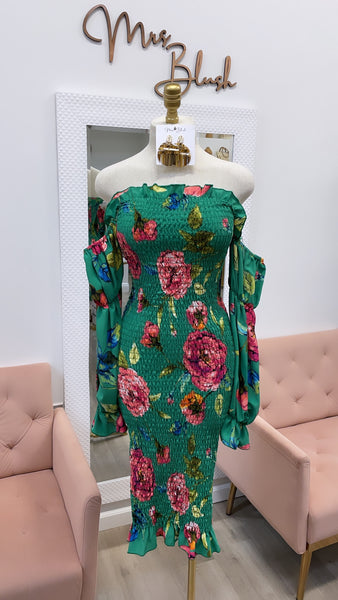 CAMI MIDI- GREEN