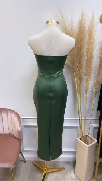 GISELLE MIDI- GREEN