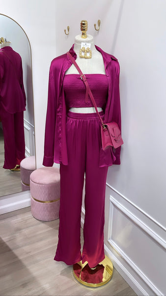 KYLIE SET- MAGENTA