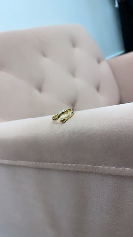 Always With You Ring 18k gold dipped