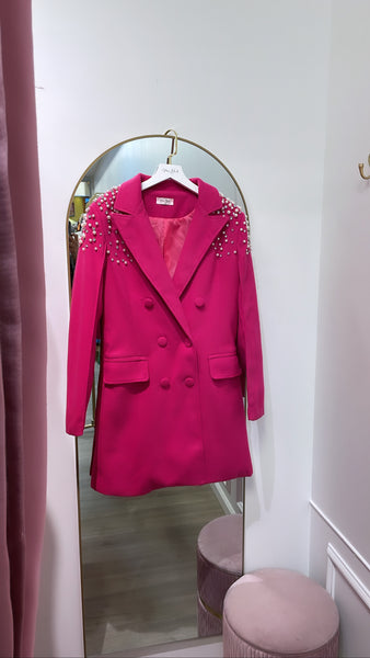 ARIA COAT- PINK