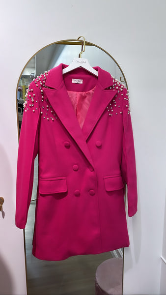 ARIA COAT- PINK