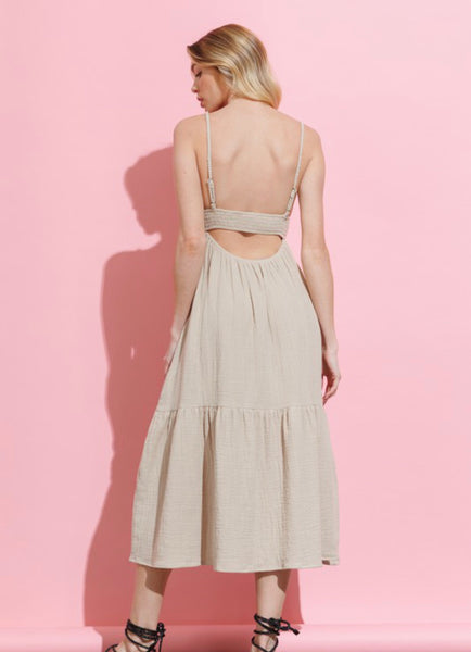 DESIRAE MIDI DRESS
