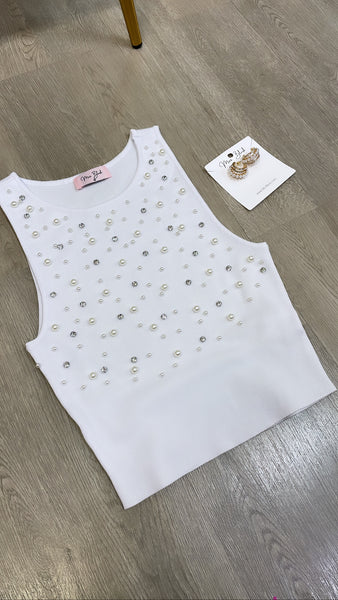 JOSS TOP- WHITE