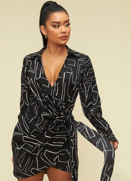 ALONDRA WRAP DRESS