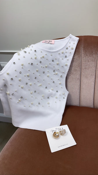 JOSS TOP- WHITE