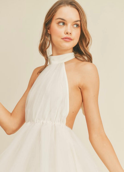 MILLA COUTURE DRESS- CREAM