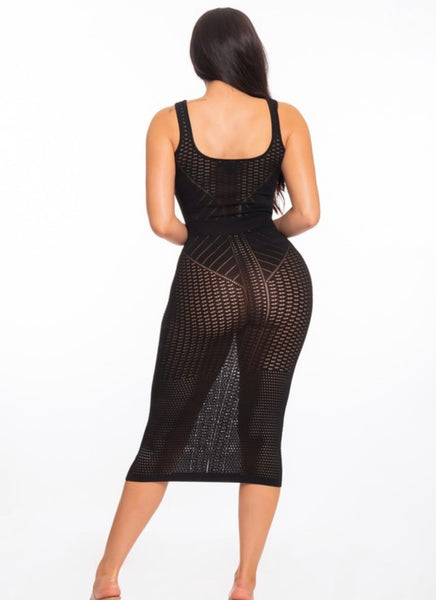 LAUREN KNIT MIDI