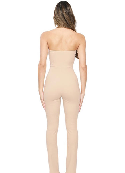 MAKAYLA JUMPSUIT- CREAM
