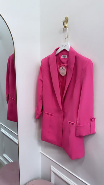 GIANNA BLAZER- Pink