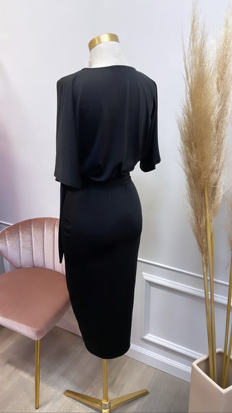 ELLE MIDI-BLACK