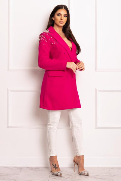 ARIA COAT- PINK